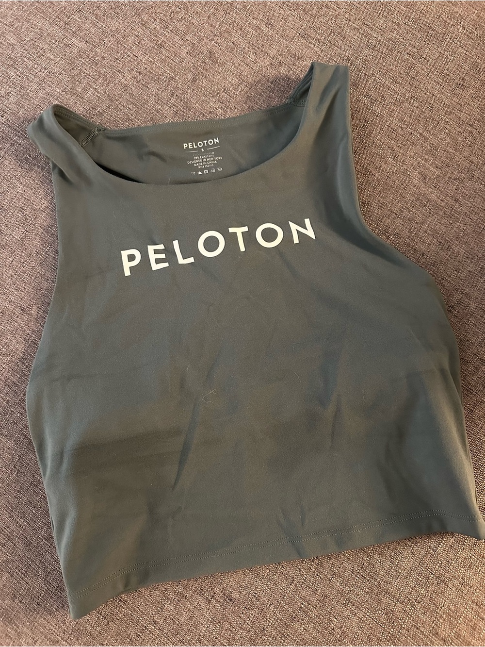 Peloton Teal Tank Top